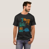 キッズウニールサウラス7誕生日ボーイズレックスBday Part Tシャツ (正面フル)