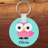 キッズウパーソナライズされたルのキーチェーン キーホルダー (正面)