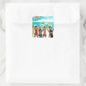 キッズエクササイズオンビーチ スクエアシール (バッグ)