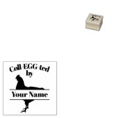 キッズエグパーソナライズされたスタンプ ラバースタンプ (押印)