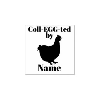 キッズエッグスタンプ – Rhode Island Red Hen ラバースタンプ