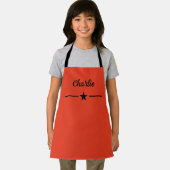 キッズエプカスタマイズロンオレンジ エプロン (インサイチュ)