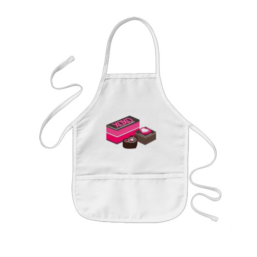 キッズエプロン 子供用エプロン (正面)