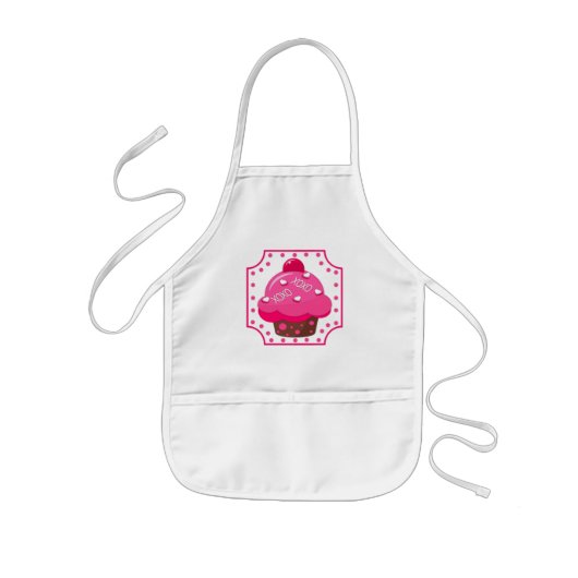 キッズエプロン 子供用エプロン (正面)