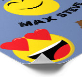 キッズエモジハッピーバースデー ポスター (角)