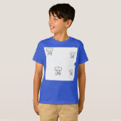 キッズエレファントシャツ Tシャツ (正面フル)