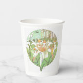 キッズエンチャントフェアリーガーデンパーティー 紙コップ (裏面)