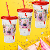 キッズオンハロウィンアクリルタンブラー誕生日ギフト アクリルタンブラー