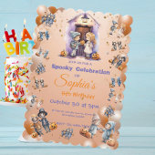 キッズオンハロウィーンテーマ招待状子供へ誕生日 招待状