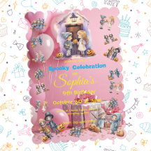 キッズオンハロウィーンテーマ招待状子供へ誕生日