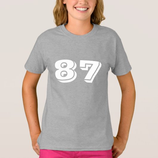 キッズオーガスタレトロストライプのスリーブTシャツ Tシャツ (正面)