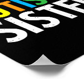 キッズオートティスアウェアアイラブマイシスターパズルPiec ポスター (角)