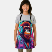 キッズオールオーバープリントエプロン、小型24"x20"エプロン エプロン (インサイチュ)