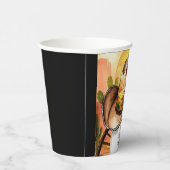 キッズカウボーイカラフル誕生日 紙コップ (右)