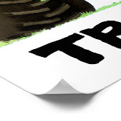 キッズカスタムグリーントラクター ポスター (角)