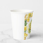 キッズカスタムレモン誕生日 紙コップ (右)