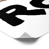 キッズカスタム建築トラック – レッドロードローラー ポスター (角)