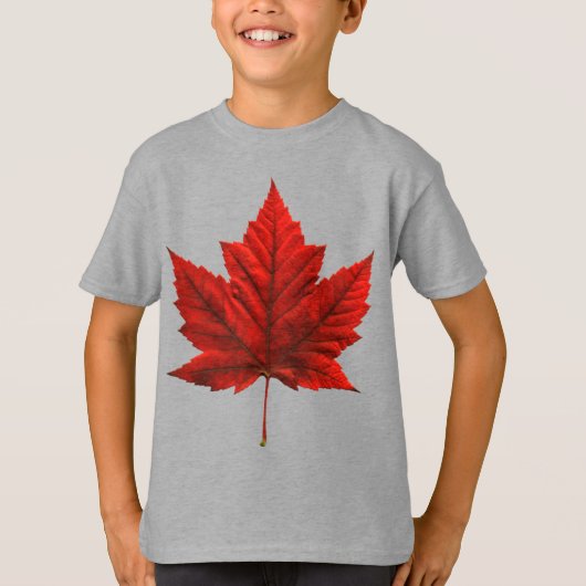 キッズカナダSweatshirt Kid's Canada SOuvenir Tops Tシャツ (正面)