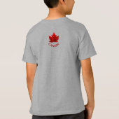 キッズカナダSweatshirt Kid's Canada SOuvenir Tops Tシャツ (裏面)