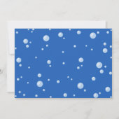 キッズカラフルはO-FISH-AL誕生日 招待状 (裏面)