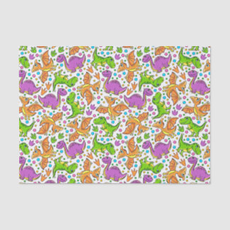 キッズカラフル恐竜 薄葉紙