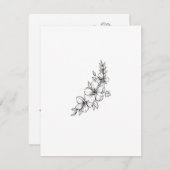 キッズカラーリングページデジタルダウンロードブック 招待状 (正面/裏面)