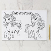 キッズカラーリングユニコーン ペーパーパッド (インサイチュ)