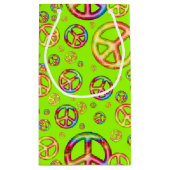 キッズカラー熱狂するピースアウトネオン抱き枕S スモールペーパーバッグ (裏面)