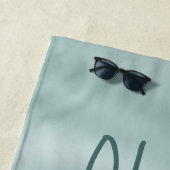 キッズカワイブルーシール海中海 ビーチタオル (インサイチュ)