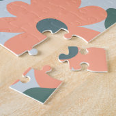 キッズカワイラディバグ水玉模様デイジー花柄 ジグソーパズル (側面)