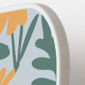 キッズカワイラディバグ水玉模様デイジー花柄 ピックルボールラケット (左詳細)