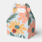 キッズカワイラディバグ水玉模様デイジー花柄 フェイバーボックス (裏面サイド)