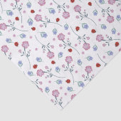 キッズカワイラディバグ水玉模様デイジー花柄 薄葉紙 (詳細)