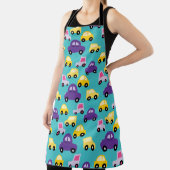 キッズカーカラフル エプロン (インサイチュ)