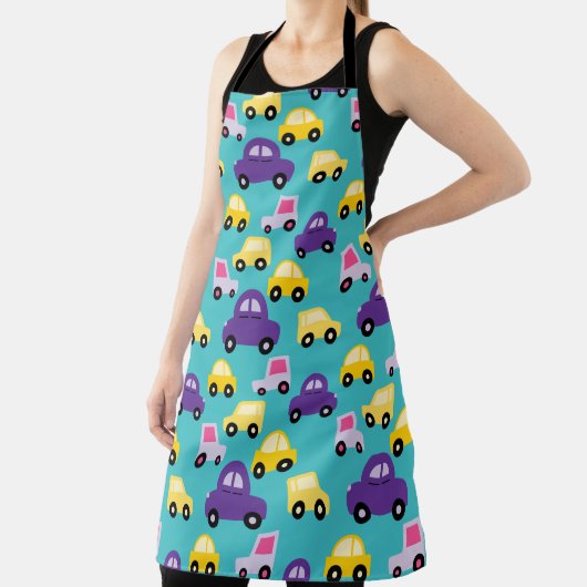 キッズカーカラフル エプロン (インサイチュ)