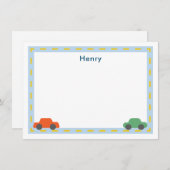 キッズカーノテカード ノートカード (正面/裏面)