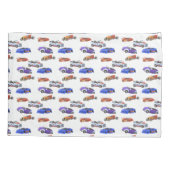 キッズカーモノグラムのクールズ 枕カバー (裏面)