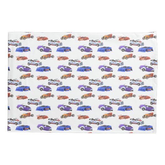 キッズカーモノグラムのクールズ 枕カバー (裏面)