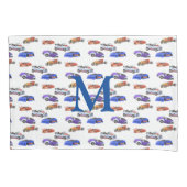 キッズカーモノグラムのクールズ 枕カバー (正面)