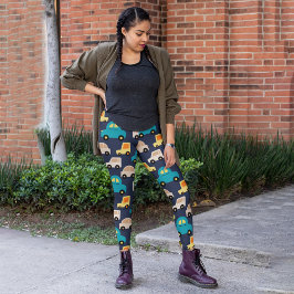 キッズカー カプリレギンス