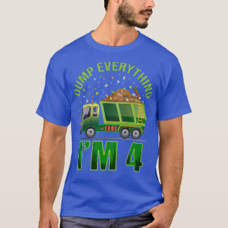 キッズガベージトラックダンプ私は4ゴミT Tシャツ