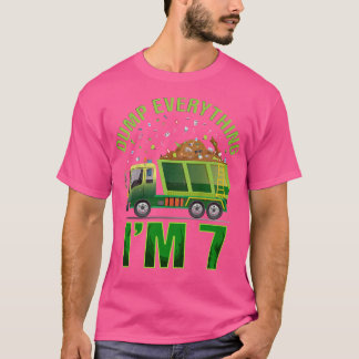キッズガベージトラックダンプ私は7ゴミT Tシャツ
