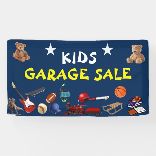 キッズガレージセール 横断幕 (横)