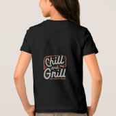 キッズガールズボーイズファッションデザインTシャツ トライブレンドＴシャツ (裏面)