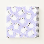 キッズキティ猫かわいい ノートブック (裏面)