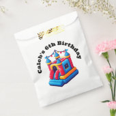 キッズキャッスルパーティーバウンスハウス誕生日ジャンプパーティー フェイバーバッグ (封をした状態)