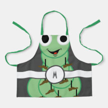 キッズキャモノグラムのタピラーエプロン