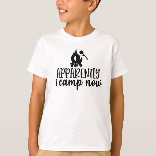 キッズキャンおもしろいピングTシャツ Tシャツ (正面)