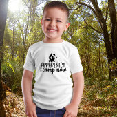 キッズキャンおもしろいピングTシャツ Tシャツ