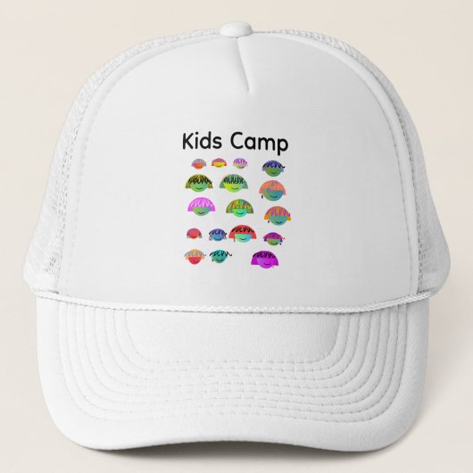 キッズキャンプロゴ キャップ (正面)